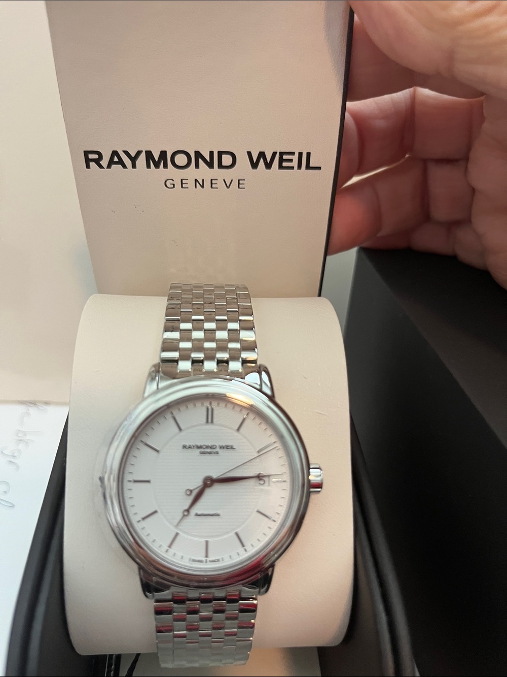 Raymond Weil Maestro Automatic Swiss Watch Stainless Steel, Box Included